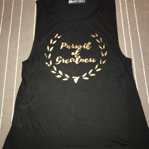 Workout tank top